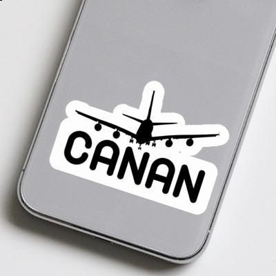 Autocollant Avion Canan Notebook Image