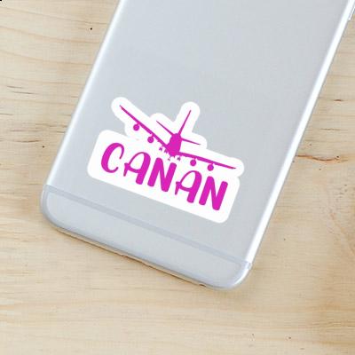 Sticker Airplane Canan Gift package Image