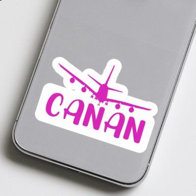 Sticker Airplane Canan Image