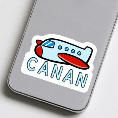 Sticker Airplane Canan Image