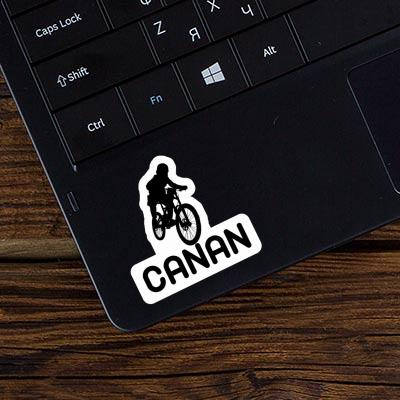 Sticker Canan Freeride Biker Notebook Image