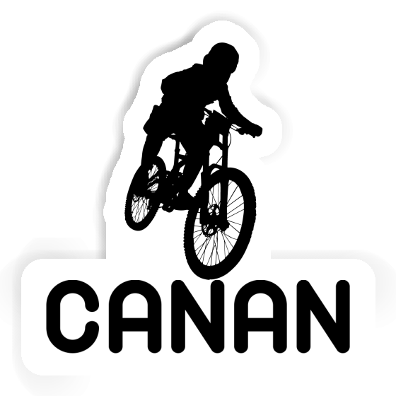 Autocollant Canan Freeride Biker Image