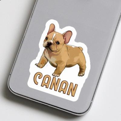 Sticker Frenchie Canan Laptop Image