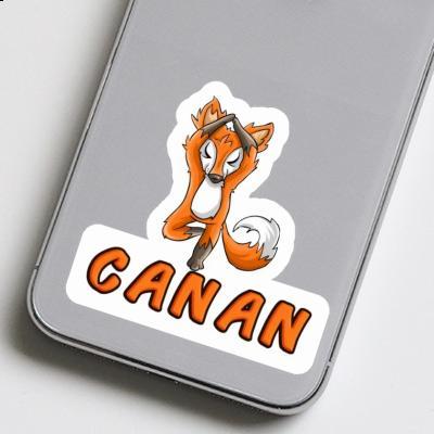 Sticker Canan Yoga Fuchs Gift package Image