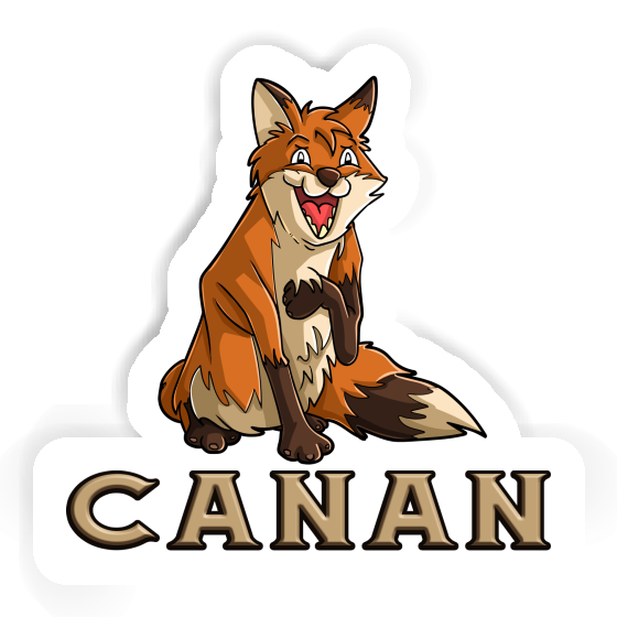 Fox Sticker Canan Notebook Image