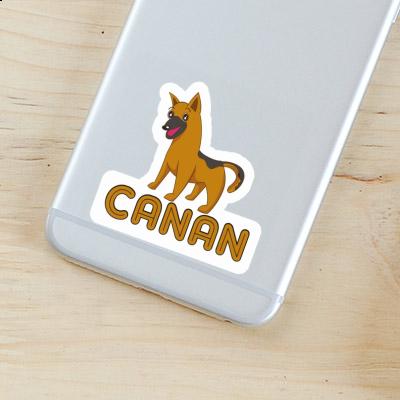 Sticker Canan German Shepherd Notebook Image