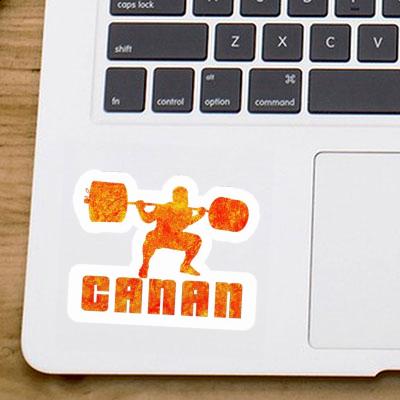 Canan Sticker Weightlifter Gift package Image