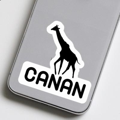 Giraffe Sticker Canan Notebook Image