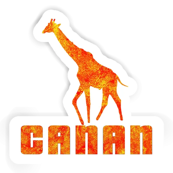 Aufkleber Giraffe Canan Gift package Image