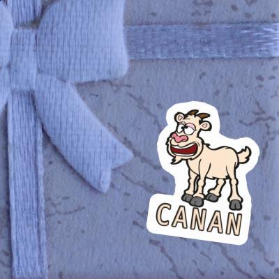 Goat Sticker Canan Laptop Image