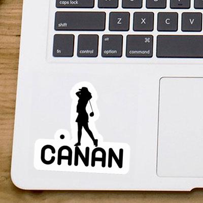 Golfer Sticker Canan Gift package Image