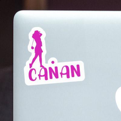 Canan Sticker Golferin Gift package Image