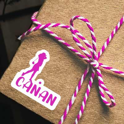 Canan Sticker Golferin Image