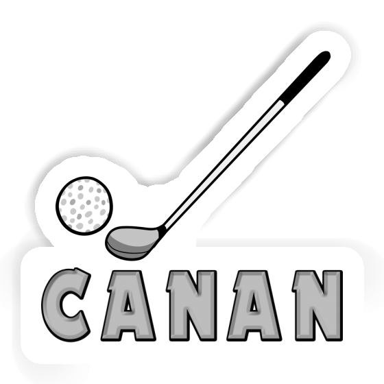 Canan Sticker Golf Club Laptop Image