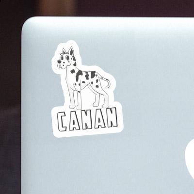 Sticker Dogge Canan Notebook Image