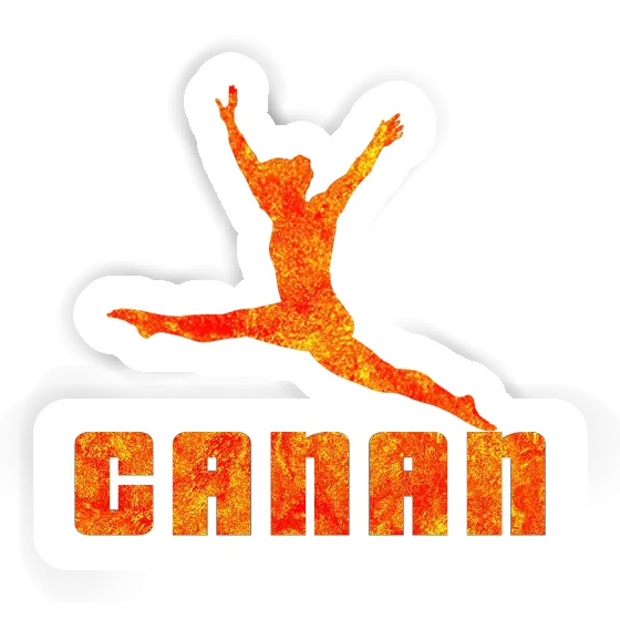 Sticker Gymnast Canan Image