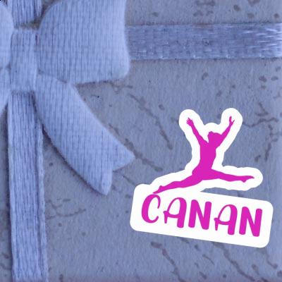 Sticker Canan Gymnast Image