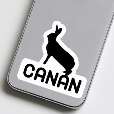 Aufkleber Hase Canan Image