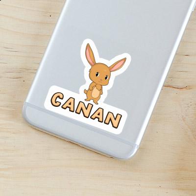 Canan Sticker Easter Bunny Image