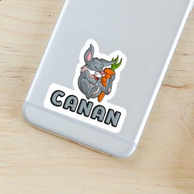 Hare Sticker Canan Laptop Image