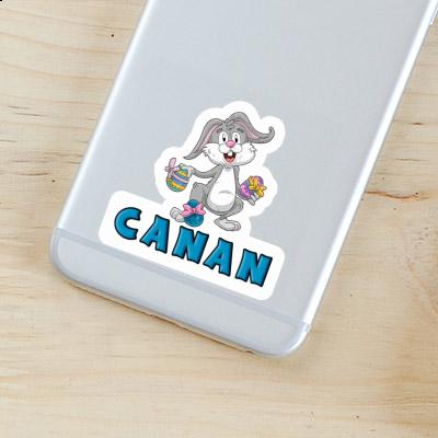 Canan Autocollant Lapin de Pâques Gift package Image