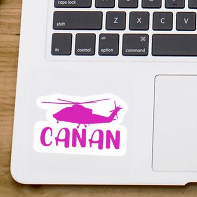 Sticker Canan Helicopter Notebook Image