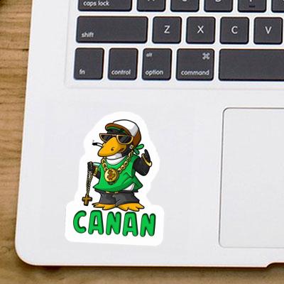 Hip Hop Penguin Sticker Canan Laptop Image