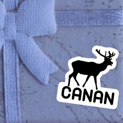 Canan Sticker Deer Notebook Image