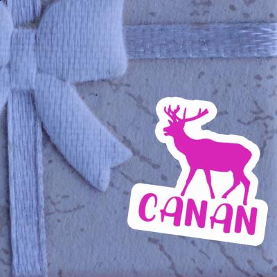 Sticker Canan Deer Laptop Image