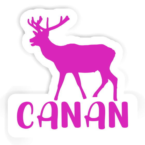 Sticker Canan Deer Gift package Image