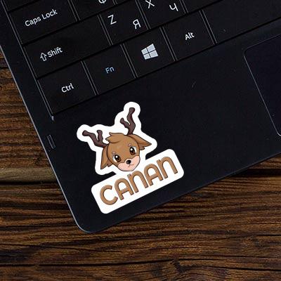 Sticker Canan Deerhead Laptop Image