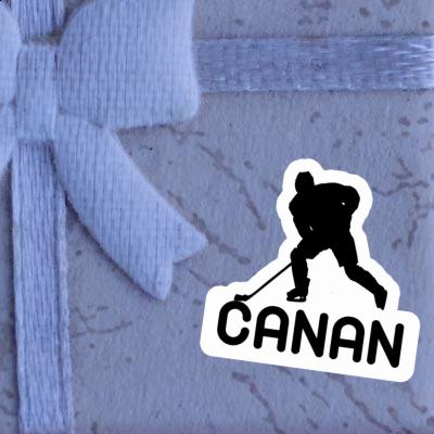 Canan Autocollant Joueur de hockey Gift package Image