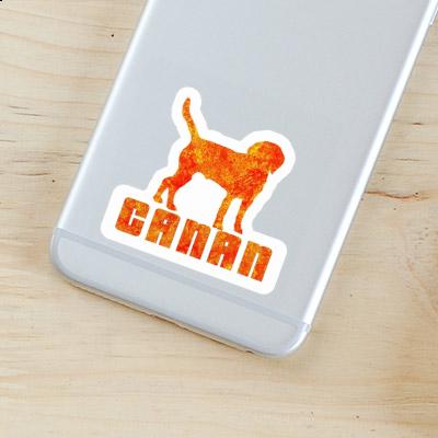 Hund Sticker Canan Notebook Image