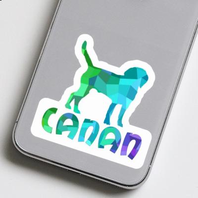 Autocollant Canan Chien Image