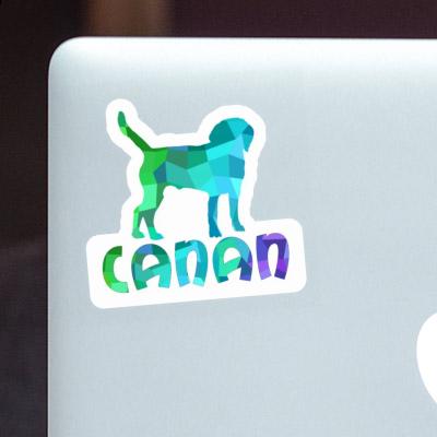 Canan Sticker Hound Laptop Image