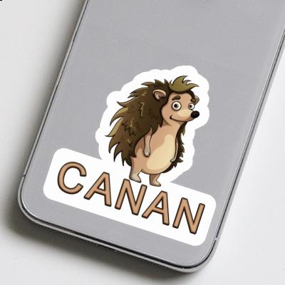 Canan Sticker Hedgehog Notebook Image