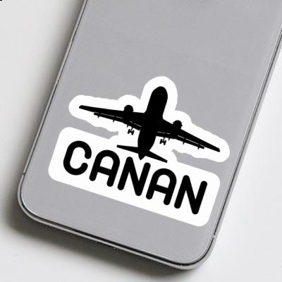 Aufkleber Canan Jumbo-Jet Laptop Image