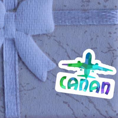 Canan Sticker Jumbo-Jet Notebook Image