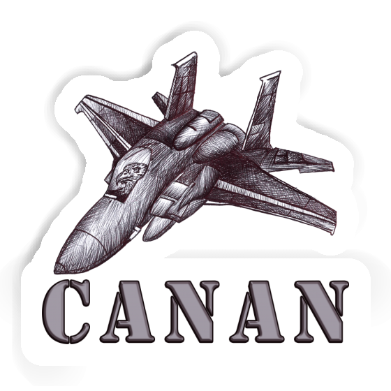 Plane Sticker Canan Notebook Image