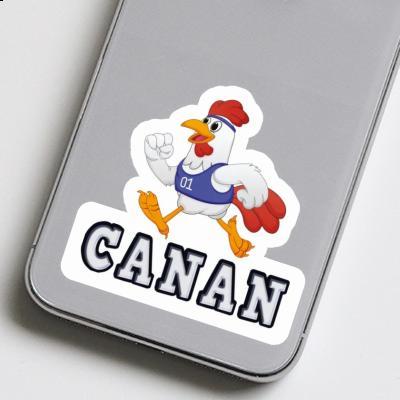 Poulet Autocollant Canan Notebook Image