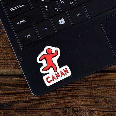 Canan Autocollant Joggeur Laptop Image