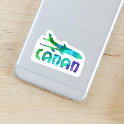 Sticker Canan Jumbo-Jet Notebook Image