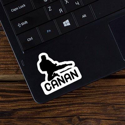 Canan Sticker Karateka Notebook Image