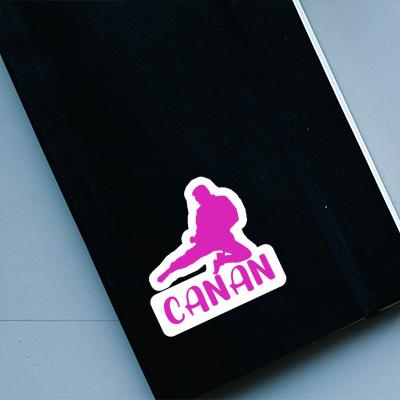 Karateka Sticker Canan Notebook Image