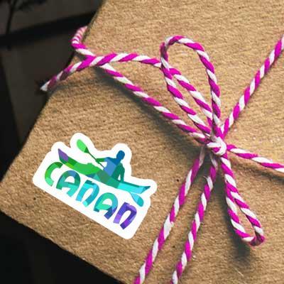 Canan Sticker Kajakfahrer Gift package Image