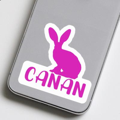 Rabbit Sticker Canan Laptop Image