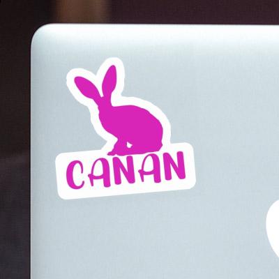 Rabbit Sticker Canan Notebook Image