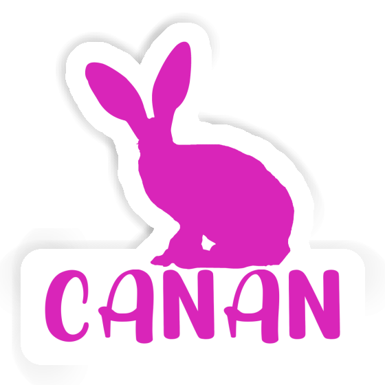 Rabbit Sticker Canan Gift package Image