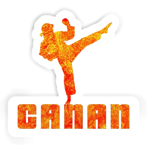 Sticker Canan Karateka Image