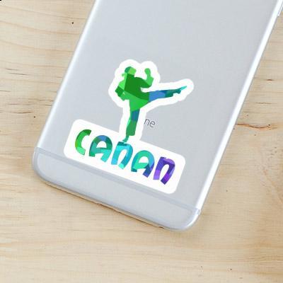 Karateka Sticker Canan Laptop Image